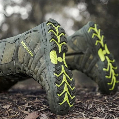 (imited Time Discount 49% off) Men's Lightweight  Breathable Durable Anti-slip Hiking Boots Combat Army Boots Work Boots