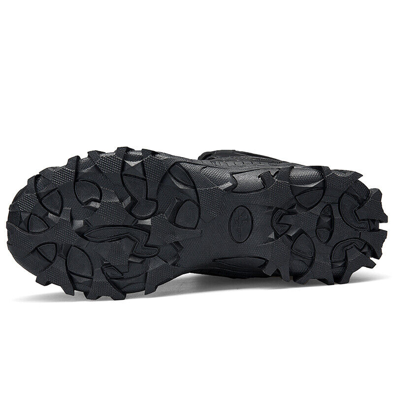 (BLACK FRIDAY SPECIAL-70%OFF)Men's  Winter Anti-Puncture Wide Toe Combat Boots Waterproof Non-Slip Orthopedic Support Work Boots